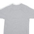 ADIDAS Womens T-Shirt Grey S For Cheap