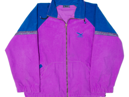 SALEWA Womens Track Jacket Purple Velvet 90s M Supply