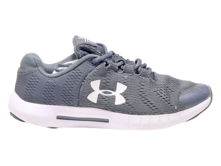 UNDER ARMOUR Sneaker Trainers Grey Synthetic Boys UK 5.5 For Cheap