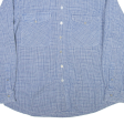 FRY DAY Mens Shirt Blue Check Long Sleeve M For Cheap