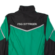 TRUTTMANN Mesh Lined Mens Track Jacket Green 2XL Hot on Sale