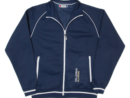 CLIQUE Mens Track Jacket Blue L Sale