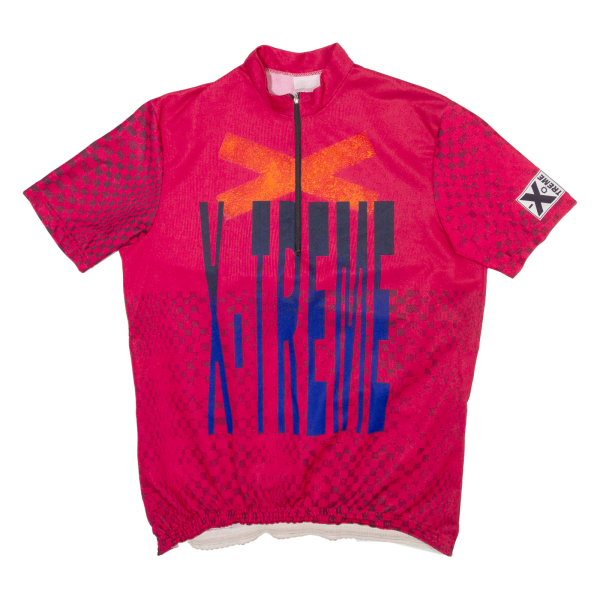 X-TREME Cycling Mens Jersey Red 1 4 Zip M Online Hot Sale