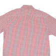 TOMMY HILFIGER Mens Shirt Red Check XL For Sale