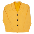 SHARI Womens Blazer Jacket Yellow 90s S Sale