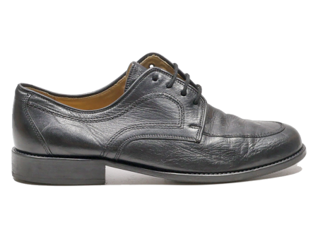 SIOUX Derby Shoes Black Leather Mens UK 8.5 Fashion