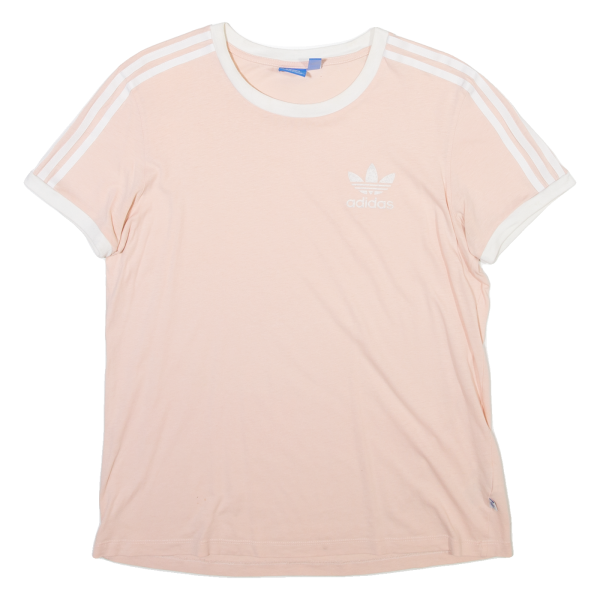 ADIDAS Womens T-Shirt Pink UK 8 Hot on Sale