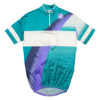 Cycling Mens Jersey Blue 1 4 Zip Nylon S Online Hot Sale