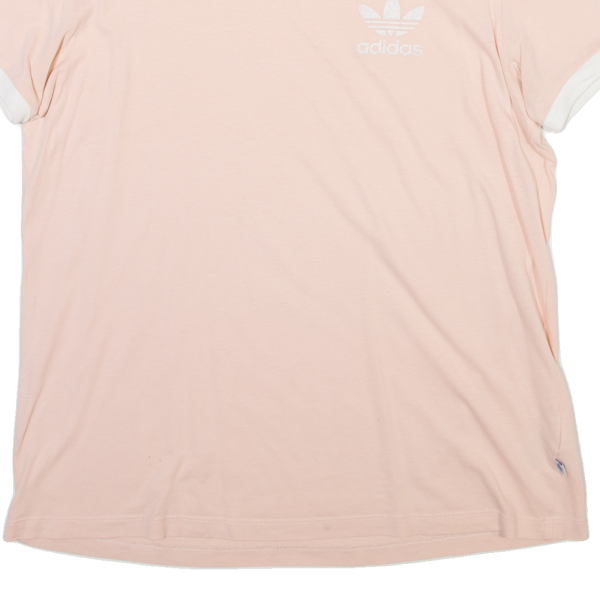 ADIDAS Womens T-Shirt Pink UK 8 Hot on Sale