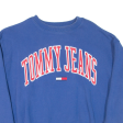 TOMMY HILFIGER Womens Sweatshirt Blue S For Cheap