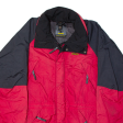 SALEWA Mens Rain Jacket Red 90s Hooded XL Discount