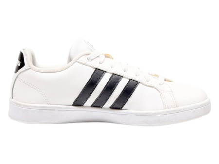 ADIDAS Cloudfoam Advantage Sneaker Trainers White Leather Womens UK 8 For Cheap