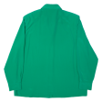 YARELL Womens Shirt Blouse Green Collared Long Sleeve UK 16 Supply