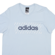 ADIDAS Mens T-Shirt Blue S For Cheap