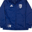 ADIDAS FC Reinach Boys Rain Jacket Blue Hooded 13-14Y Sale