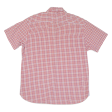 TOMMY HILFIGER Mens Shirt Red Check XL For Sale