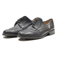 SIOUX Derby Shoes Black Leather Mens UK 8.5 Fashion