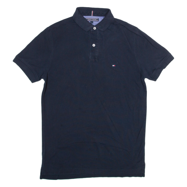 TOMMY HILFIGER Mens Polo Shirt Blue S Sale