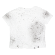 RELIGION Paint Splatter Womens T-Shirt White M Online Sale