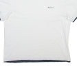 BEN SHERMAN Mens T-Shirt White 2XL For Discount