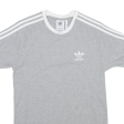 ADIDAS Womens T-Shirt Grey S For Cheap