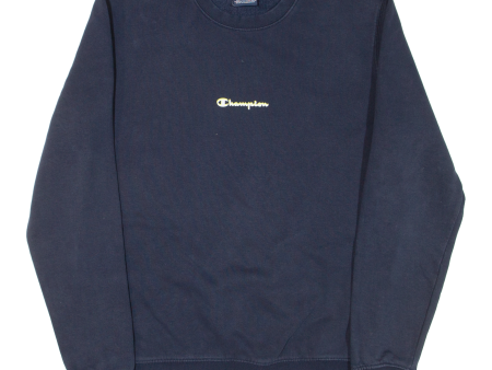 CHAMPION Mens Sweatshirt Blue S Discount