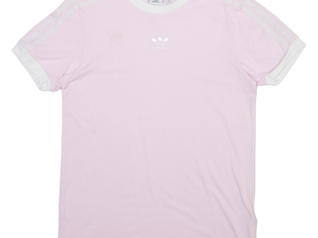 ADIDAS Womens T-Shirt Pink UK 6 For Sale