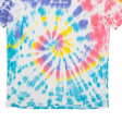 CHAMPION Mens Tie Dye T-Shirt Blue L Online