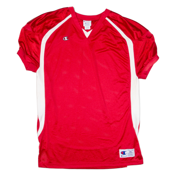 CHAMPION Training Jersey Mens Jersey Red USA V-Neck XL Online Hot Sale