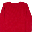 U.S. POLO ASSN Mens Jumper Red Cable Knit M Online now