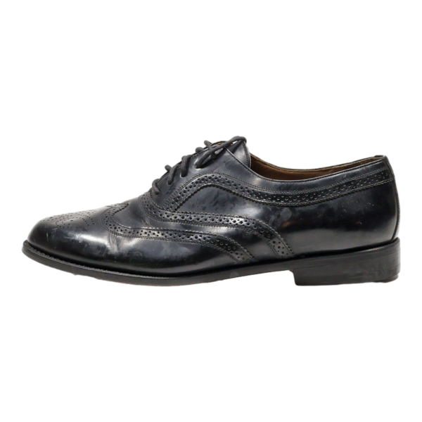 TOWNCRAFT Brogue Shoes Black Leather Mens UK 11 For Discount