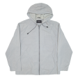 4YOU Mens Shell Jacket Grey Hooded L For Cheap