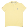 US POLO ASSN Mens Polo Shirt Yellow S Online now