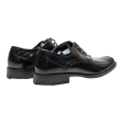 STACY ADAMS Oxford Shoes Black Leather Mens UK 8.5 on Sale