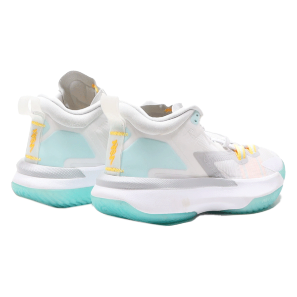 AIR JORDAN Zion 1 High Top Trainers White Synthetic Womens UK 5 Discount