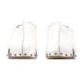 TOMARIS Clog Shoes White Leather Womens UK 6 Hot on Sale