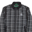 CLOCKHOUSE Mens Jacket Black Check L on Sale