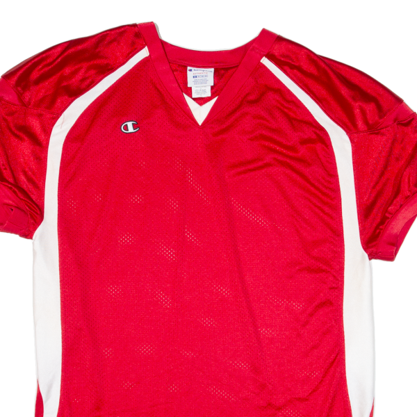 CHAMPION Training Jersey Mens Jersey Red USA V-Neck XL Online Hot Sale