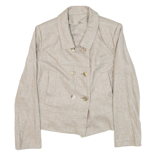 Womens Blazer Jacket Beige S Cheap