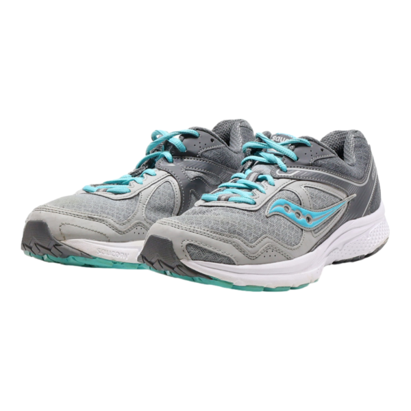 SAUCONY Sneaker Trainers Grey Synthetic Womens UK 8 Sale