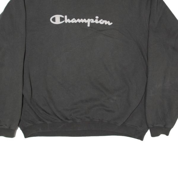 CHAMPION Mens Sweatshirt Grey 2XL Fashion