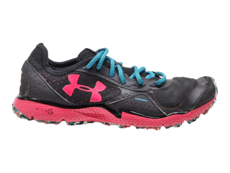 UNDER ARMOUR Sneaker Trainers Black Synthetic Womens UK 5.5 Sale