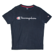 CHAMPION Womens T-Shirt Blue M Online Sale