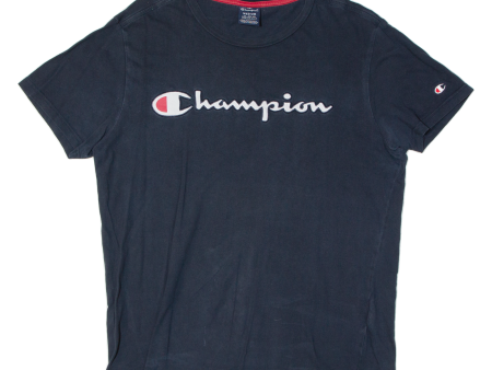 CHAMPION Womens T-Shirt Blue M Online Sale