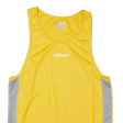 REEBOK Mens Vest Yellow Sleeveless S Discount