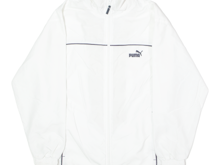 PUMA Womens Track Jacket White XL Fashion