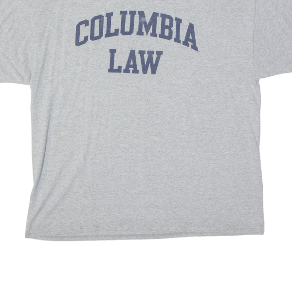 CHAMPION Columbia Law Mens T-Shirt Grey USA XL For Discount