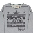 BOXEUR Mens Sweatshirt Grey L Online Sale