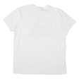 ADIDAS Womens T-Shirt White L Online Hot Sale