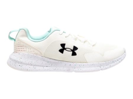 UNDER ARMOUR Platform Trainers Beige Synthetic Womens UK 7.5 For Discount